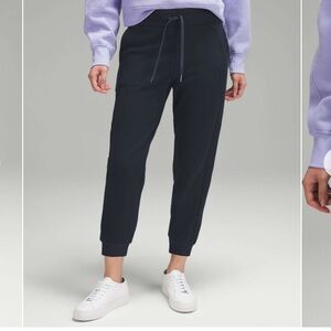 Lululemon Navy Blue Scuba High-Rise Jogger